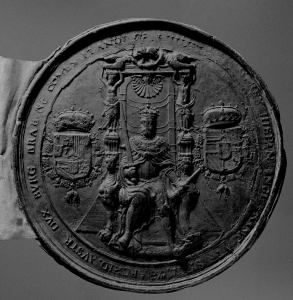OA.279.0.0.1 , Zegel van Phillips II, koning van Spanje