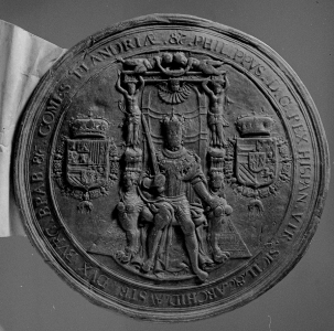 OA.299.0.0.1 , Zegel van Philippus II, koning van Spanje