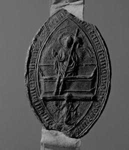 OA.1420.0.0.3 , Zegel van het Convent van Jerusalem van de regularissen van de Sint Augustinus orde binnen Utrecht